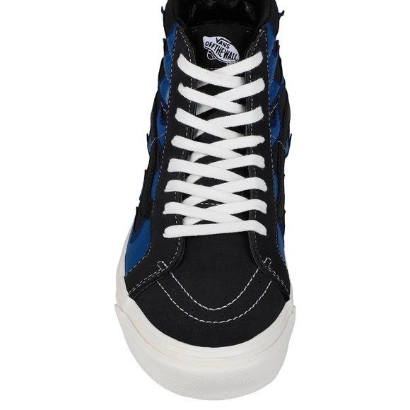 Vans Anaheim Factory SK8-Hi 38 DX Skate Shoes Men's Black Layered Blue Flame - Picture 12 of 16